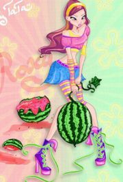 Картинки с Рокси Winx и Мои фан-арты нарисованные в паинте Картинки с Рокси Winx и Мои фан-арты нарисованные в паинте